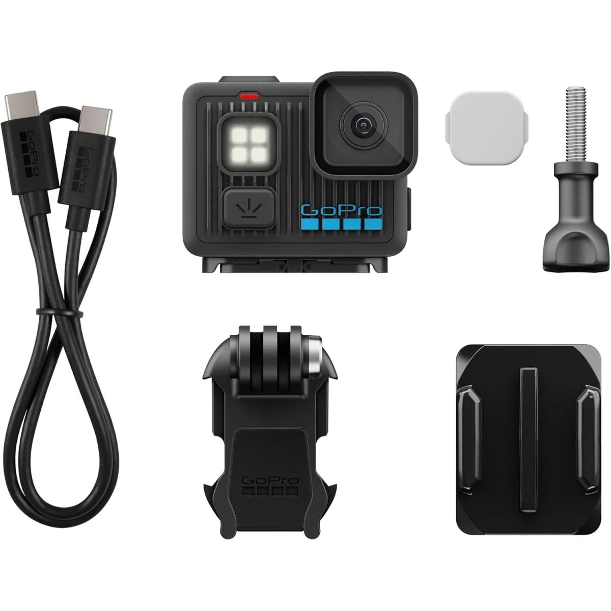 كاميرا أكشن GoPro LIT HERO مقاومة للماء بدقة 4K60 مع إضاءة مدمجة وصور 12MP - Thumbnail 2
