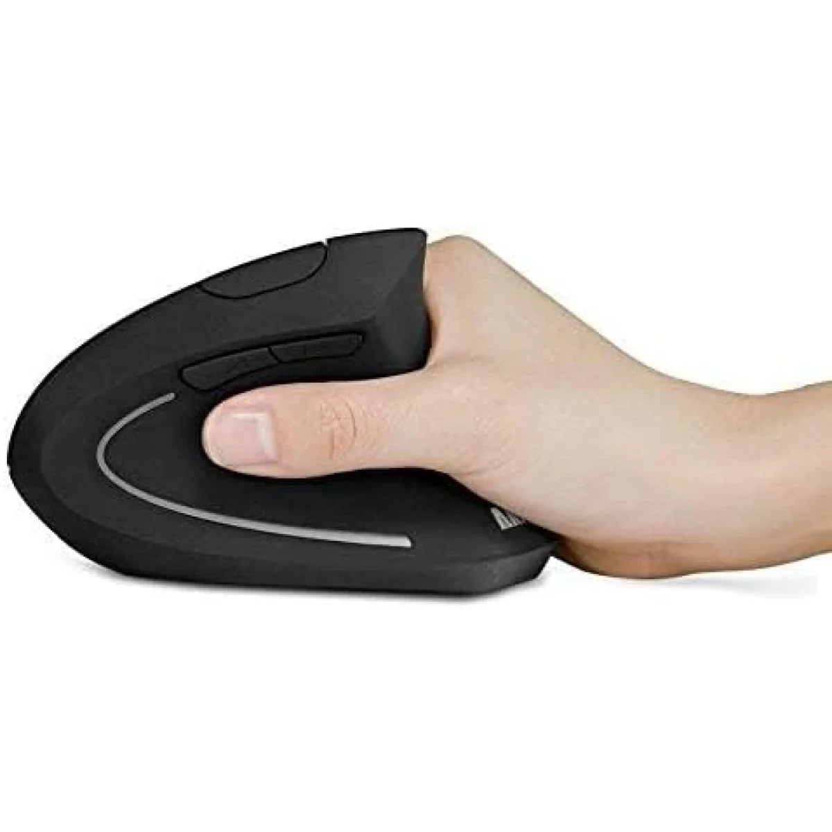 Anker 2.4GHz Wireless Vertical Ergonomic Optical Mouse, 800/1200/1600 DPI, Black - Thumbnail 2