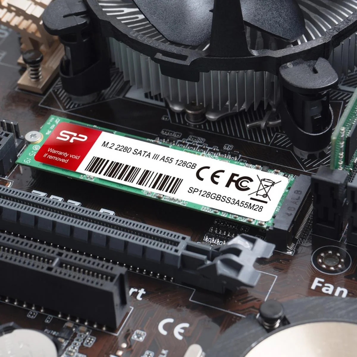 قرص SSD Silicon Power A55 سعة 512GB نوع M.2 NGFF 2280 (3SPPS512A558-5) - Image 2