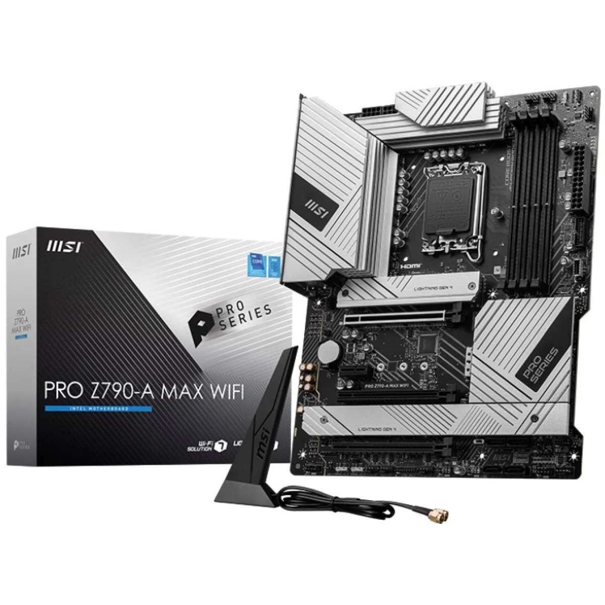 MSI Z790 DDR5 Wi-Fi 7 ATX Gaming Motherboard PRO Z790-A MAX WIFI