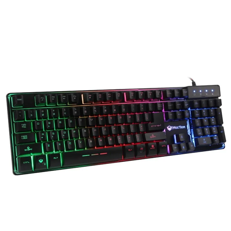 Meetion K9300 Rainbow Backlit Gaming Keyboard – 19-Key Anti-Ghosting - Thumbnail 9