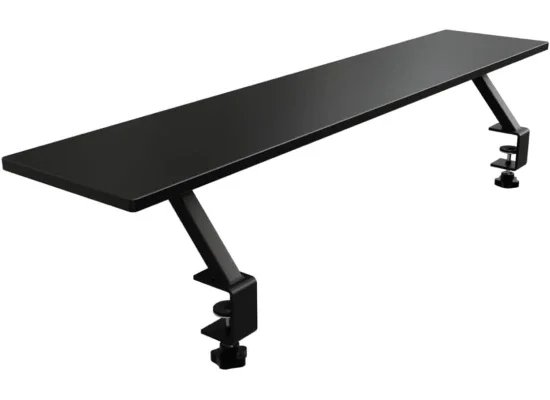 Arozzi Arena Desk Riser Large Monitor Stand, 111 x 23 x 15 cm, Black - Image 8