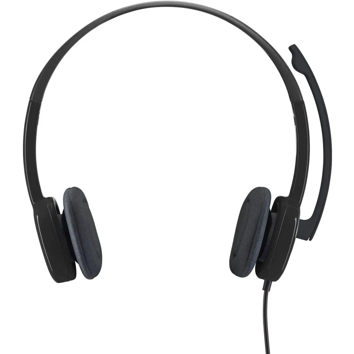 سماعة رأس ستيريو Logitech H151 مع ميكروفون عازل للضوضاء ومقبس صوت 3.5 مم - Thumbnail 4