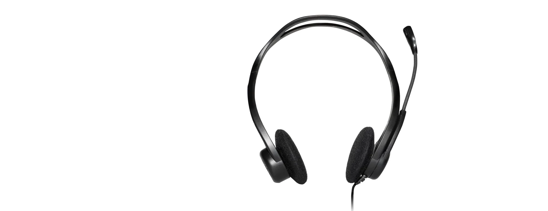 سماعة رأس Logitech 960 USB مع مايك ثنائي الاتجاه (981-000100) - Image 6