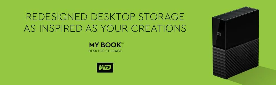 قرص صلب خارجي مكتبي Western Digital My Book بسعة 8 TB وUSB 3.0 - Thumbnail 2