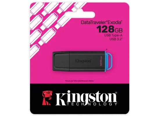 Kingston DataTraveler Exodia G2 128GB USB 3.2 Gen 1 USB-A Flash Drive - Thumbnail 4