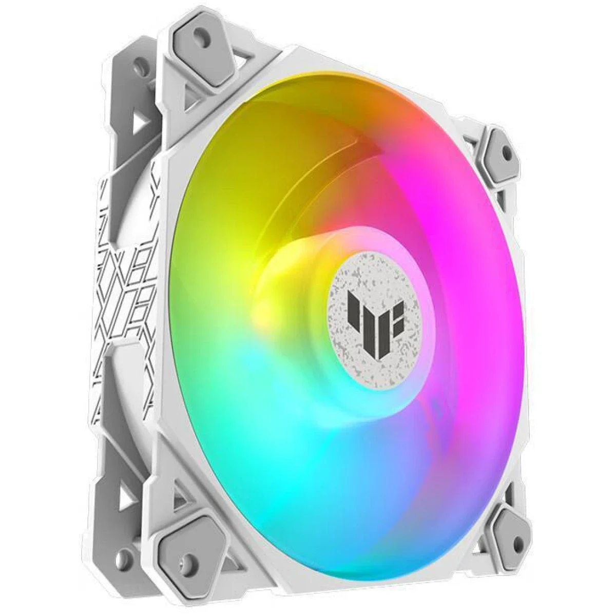 Asus TUF Gaming TF120 ARGB 120mm PWM Case Fan White - Thumbnail 2