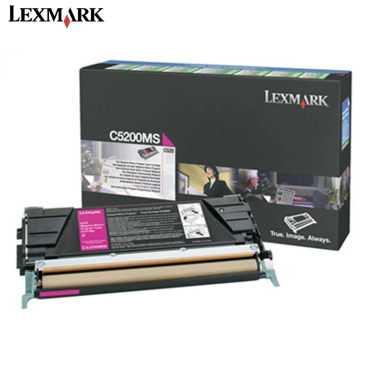 Lexmark 530 Magenta Original Toner Cartridge C5200M