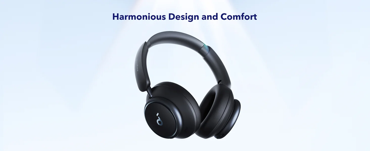 Anker Soundcore Space Q45 Adaptive Noise Cancelling Headphones Black - Thumbnail 16