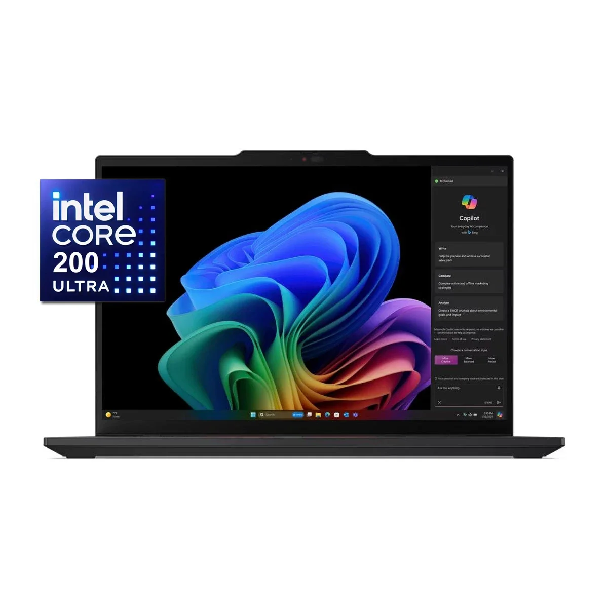 Lenovo ThinkPad T14 Gen 6 14.0-inch WUXGA Laptop Intel Core Ultra 7 258V 32GB RAM 1TB SSD Black