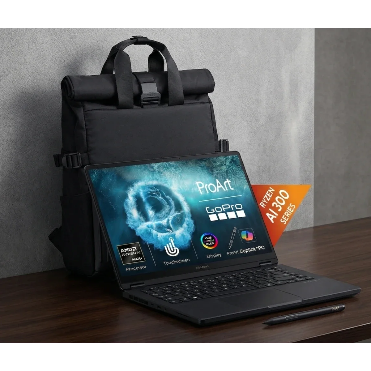 Asus ProArt PX13 (2025) HN7306EA 13.3-Inch 3K OLED Touch 2-in-1 Laptop Ryzen AI MAX+ 395 32GB RAM 1TB SSD Nano Black - Image 8