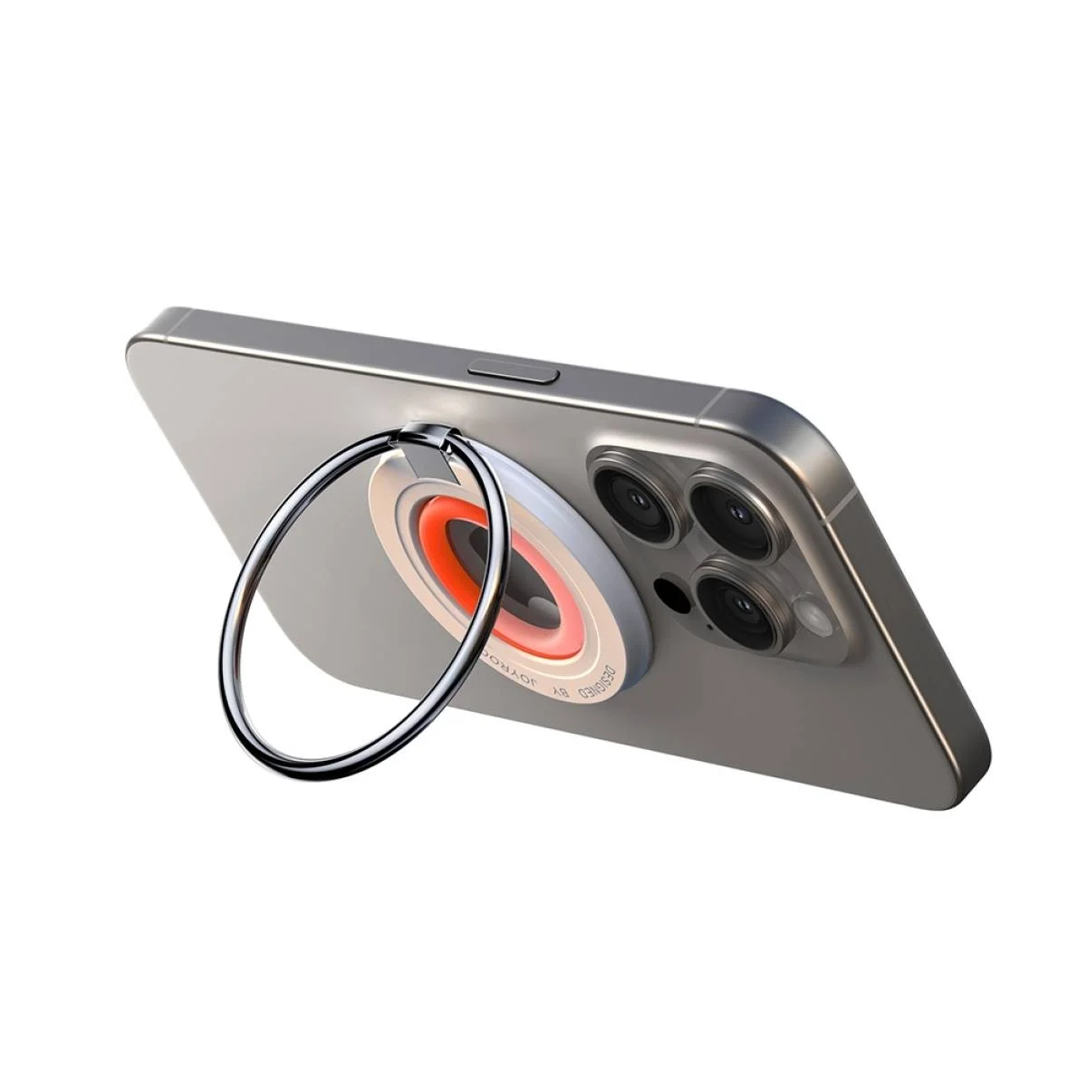 حامل جوال مغناطيسي JOYROOM JR-ZS383 بحلقة سيليكون مريحة - Image 2