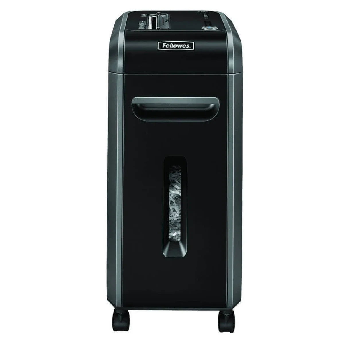 آلة تمزيق Fellowes Powershred 99Ci بتقطيع متقاطع، 18 ورقة، 34 لتر، وقت تشغيل حتى 30 دقيقة، 70 غ/م²