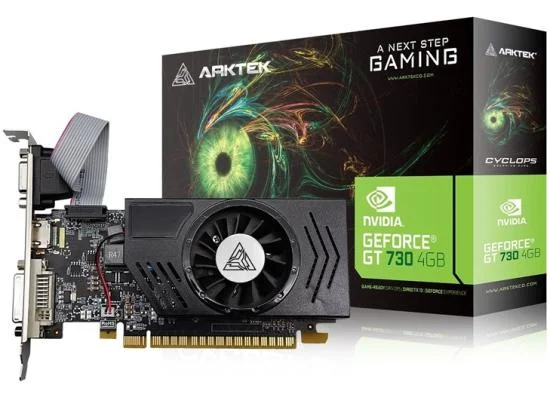 ARKTEK Cyclops GeForce GT 730 4GB GDDR3 Graphics Card - Thumbnail 3