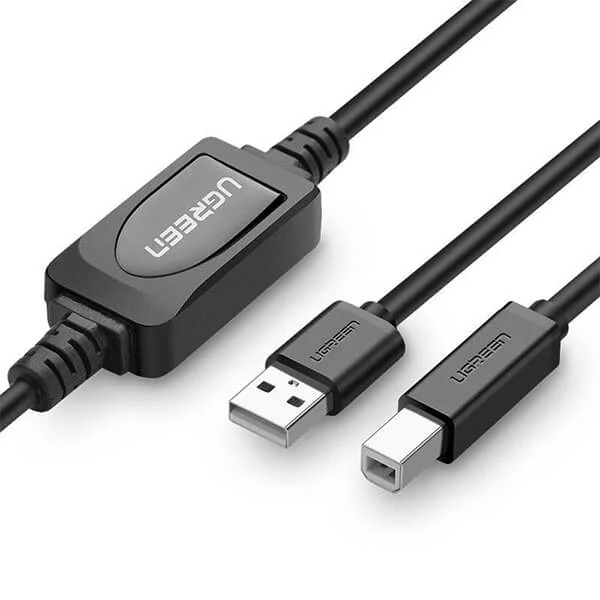 Ugreen 10374 USB-A 2.0 to USB-B 2.0 Printer Cable 10M