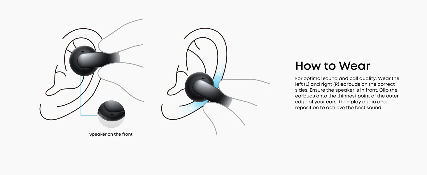 Anker Soundcore AeroClip Open-Ear Clip-On Earbuds with 12mm Drivers and Hi-Res Audio - Image 27