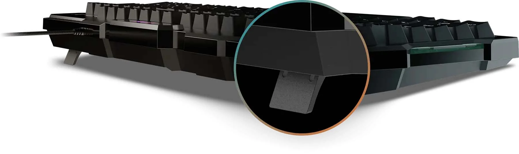 MSI FORGE GK100 RGB Gaming Keyboard with 19-Key Anti-Ghosting - Thumbnail 8