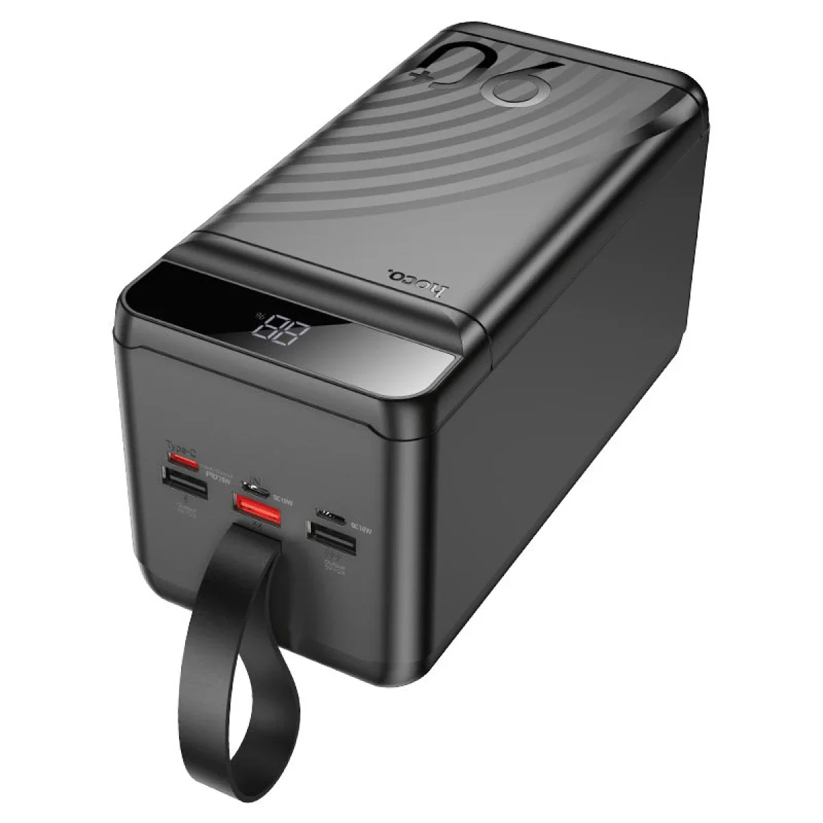 HOCO J123D 90,000mAh Power Bank with 22.5W Fast Charging, PD 20W and LED Display - Thumbnail 2