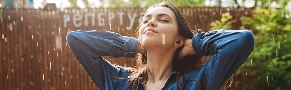 سماعات أذن لاسلكية حقيقية Motorola VerveBuds 400 مع علبة شحن - أسود - Thumbnail 13