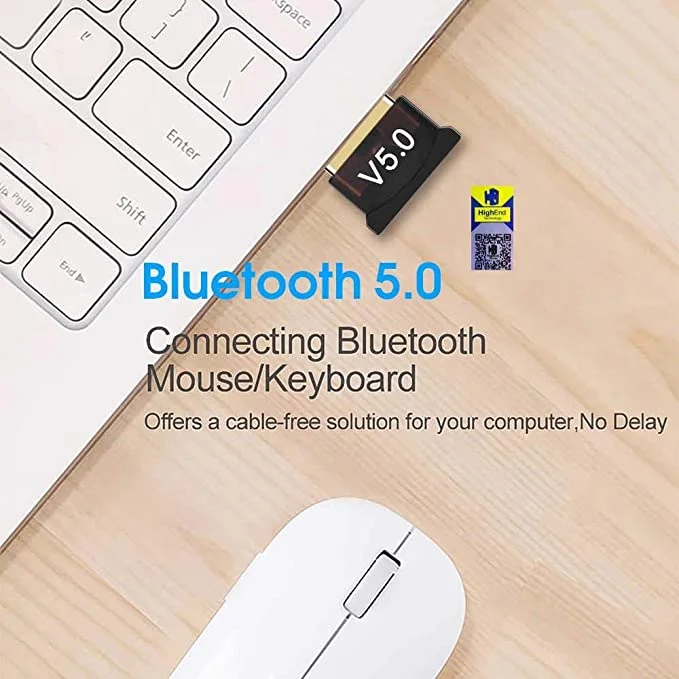محول بلوتوث USB إصدار 5.0 للكمبيوتر واللابتوب - Image 4