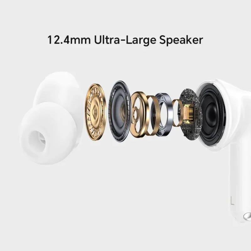 HONOR X10, T10 AI Translation Earbuds, Noise Reduction, Bluetooth 5.4 – White - Thumbnail 11