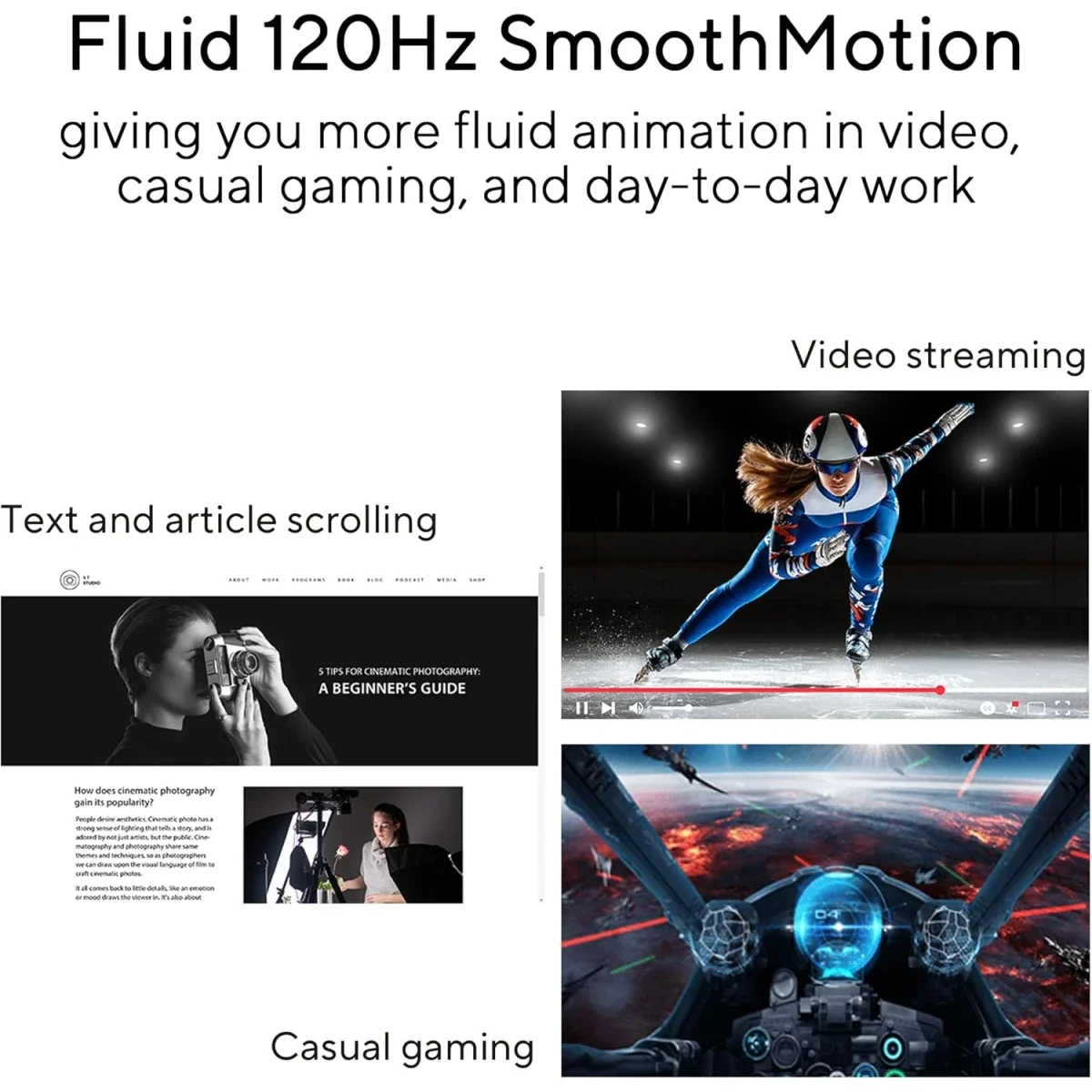 Asus VA279HG 27-Inch IPS Full HD 120Hz Gaming Monitor - Thumbnail 4