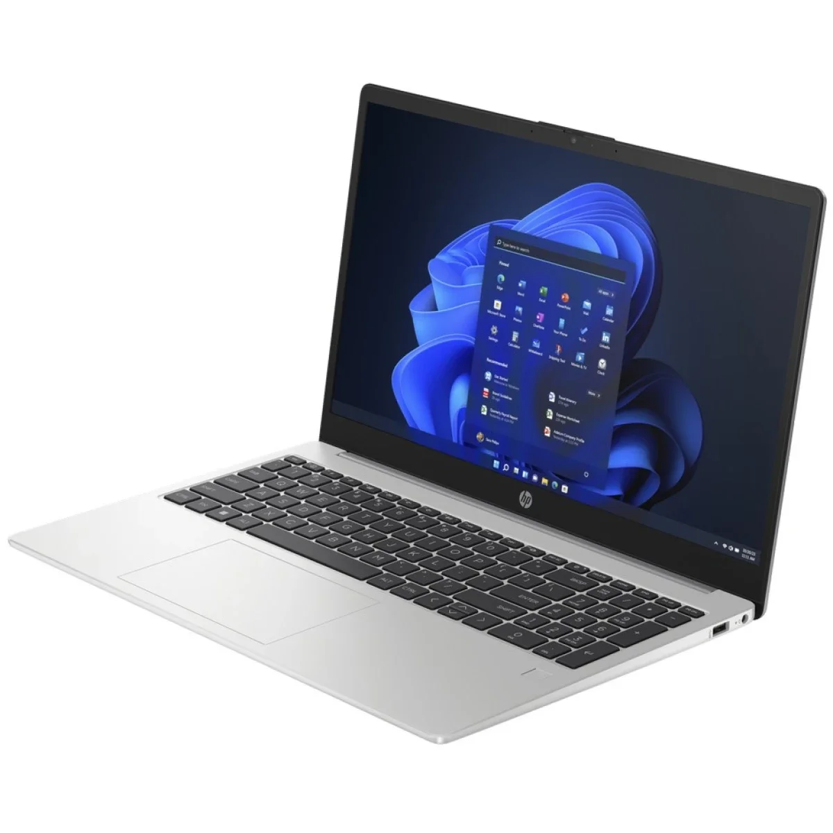 لابتوب HP Essential 250 G10 بمعالج Intel Core 3 100U وذاكرة 8GB وتخزين 512GB SSD وشاشة 15.6 إنش FHD فضي - Image 3