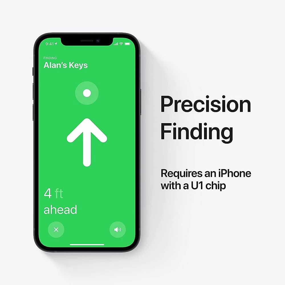 Apple AirTag Item Tracker White MXA532LL/A - Thumbnail 9
