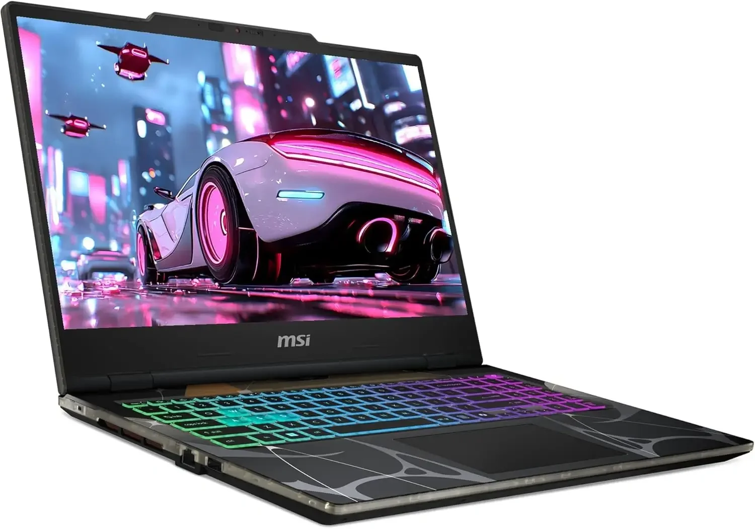 لابتوب ألعاب MSI Cyborg 15 Intel Core 7 240H RTX 5060 8GB شاشة 15.6 إنش FHD IPS 144Hz - Thumbnail 3