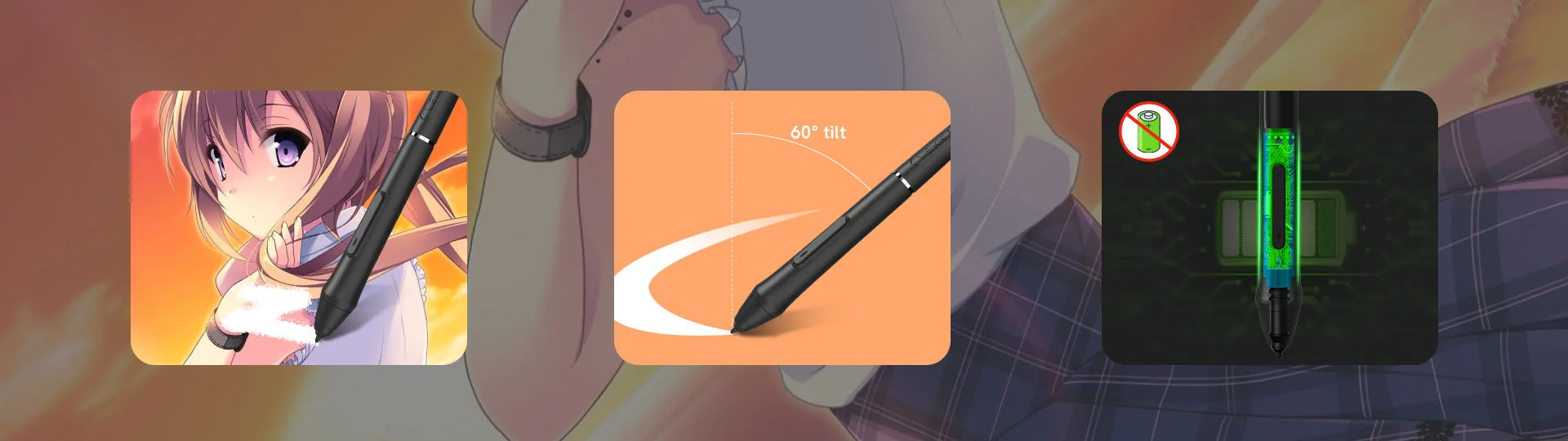 تابلت رسم VEIKK Voila L بمساحة 10×6 إنش و4 أزرار اختصار VO1060 - Image 15