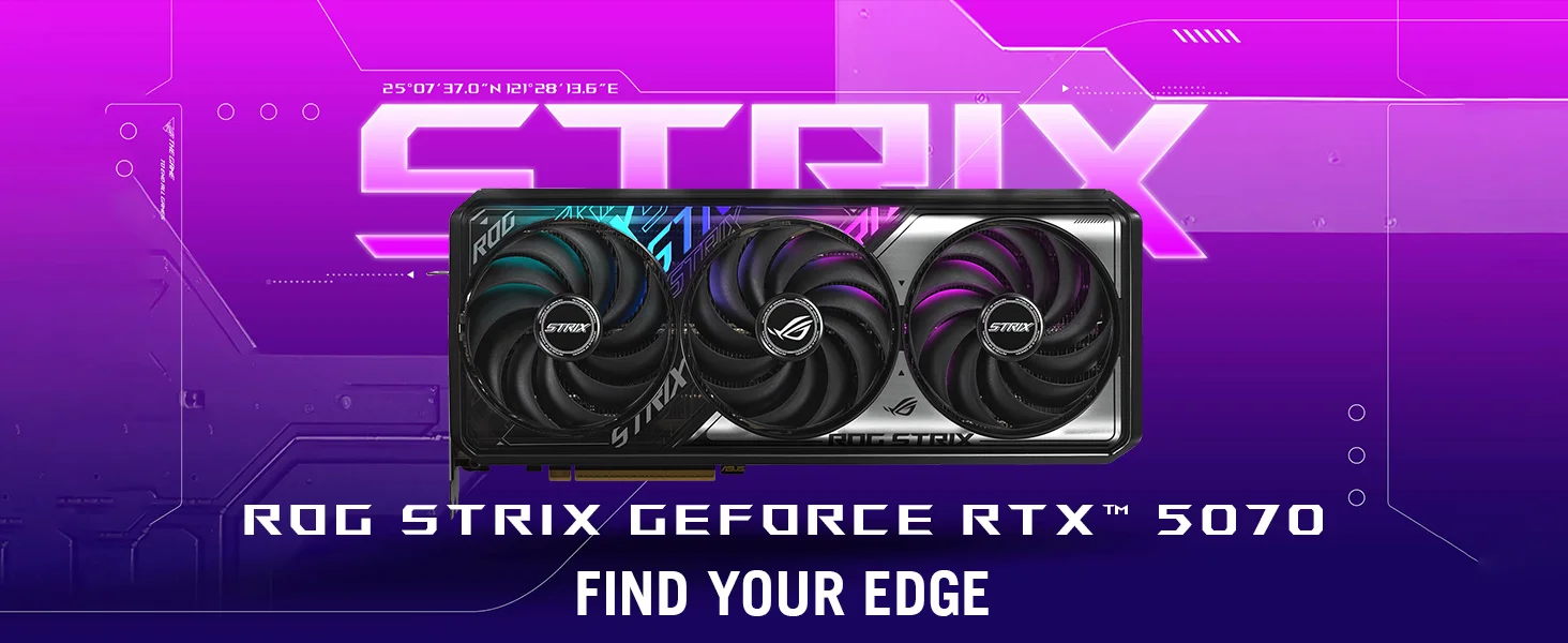 كرت شاشة Asus ROG Strix GeForce RTX 5070 OC Edition 12GB GDDR7 - Image 9