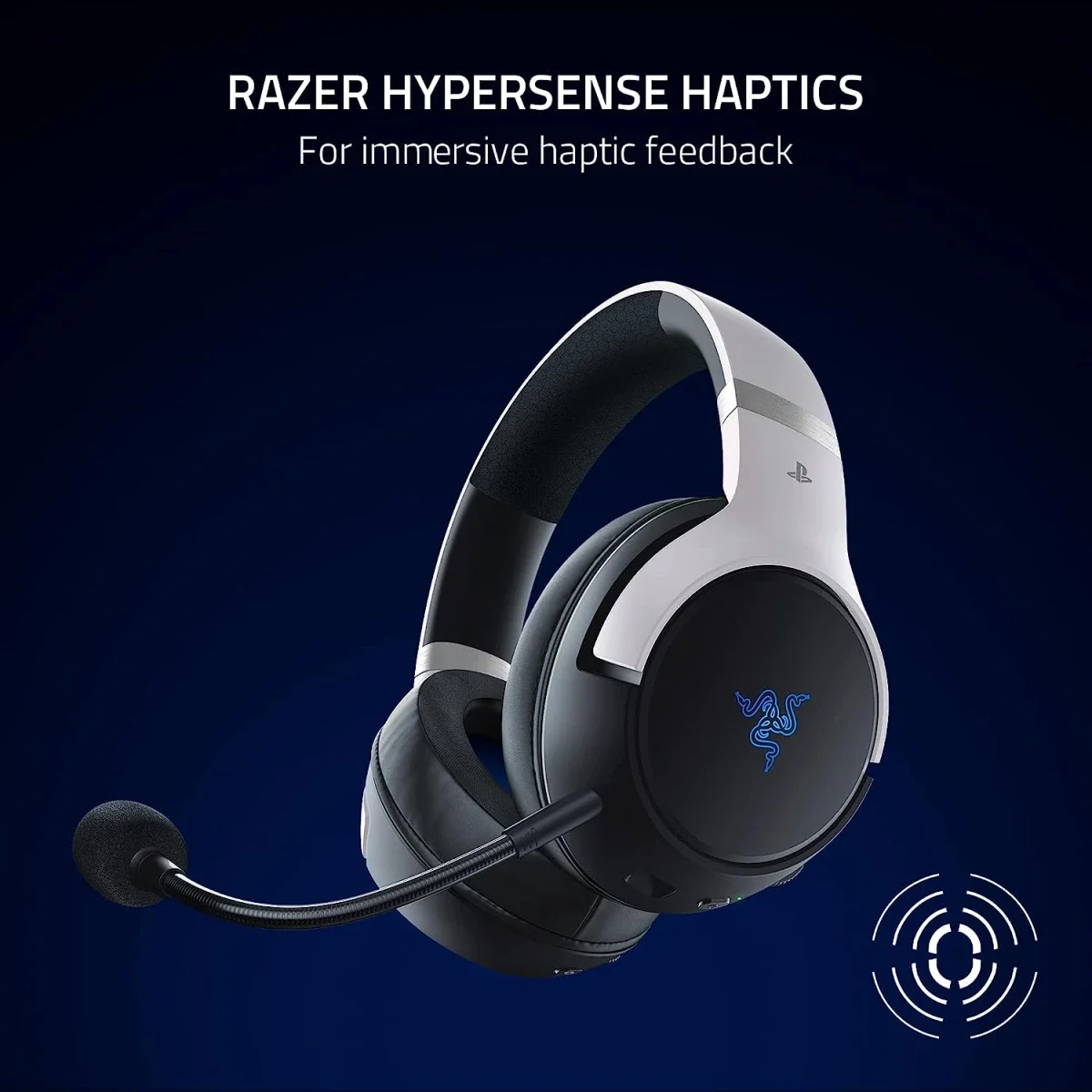 سماعة ألعاب Razer Kaira Pro HyperSpeed لاسلكية لمنصة PlayStation - Thumbnail 4
