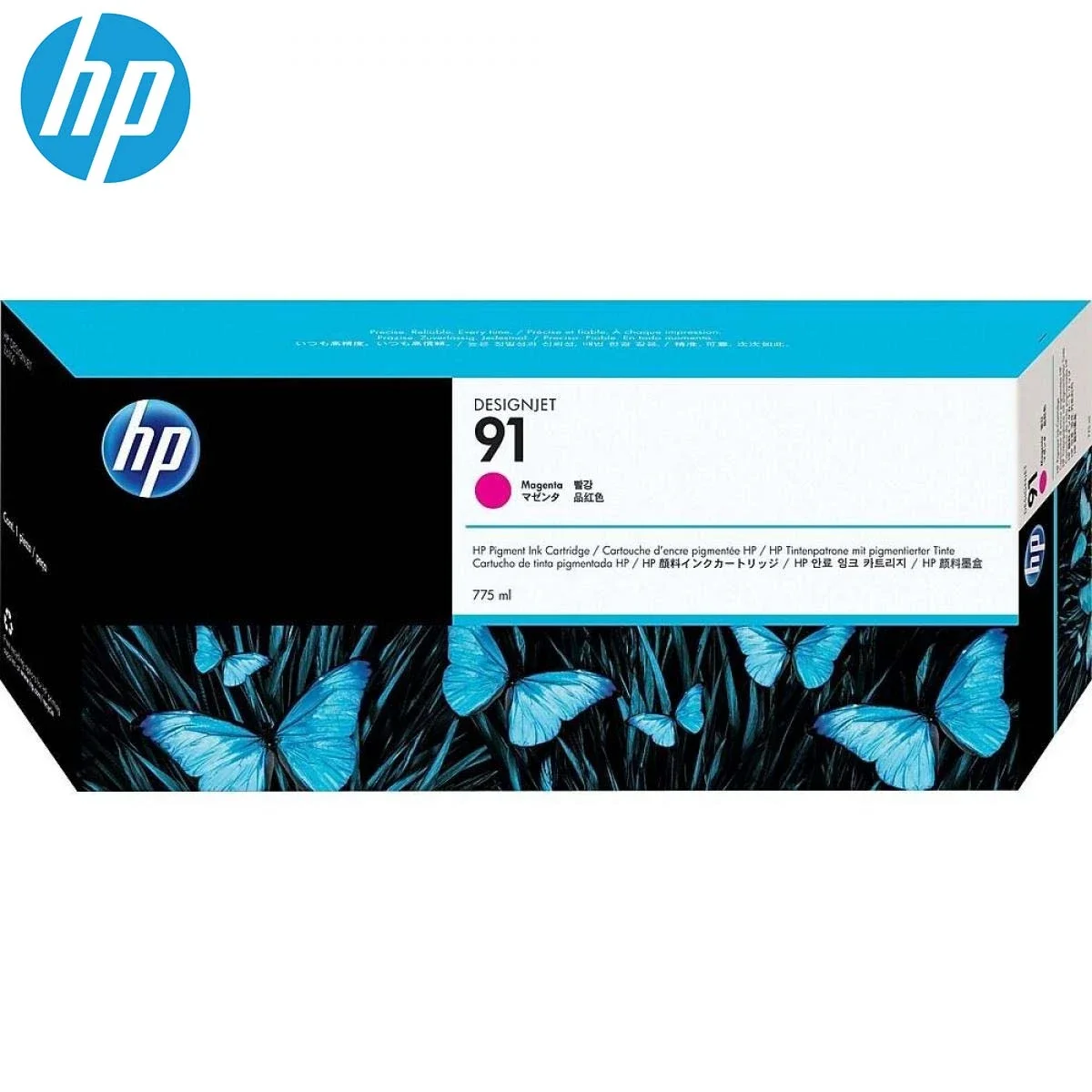 HP C9484A (HP 91) Original Magenta Inkjet Cartridge