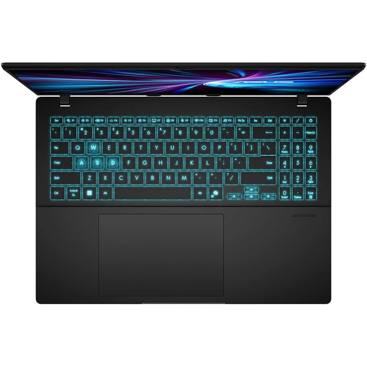 Asus V16 V3607VH Gaming Laptop 16-inch WUXGA 144Hz Intel Core 7 240H RTX 5050 16GB RAM 1TB SSD Matte Black - Thumbnail 2