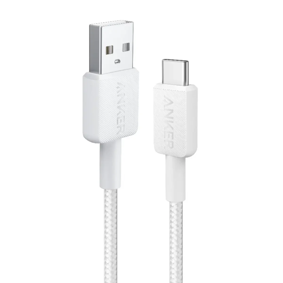 Anker 322 USB-A to USB-C Cable, 3 ft (0.9 m), White - Image 2