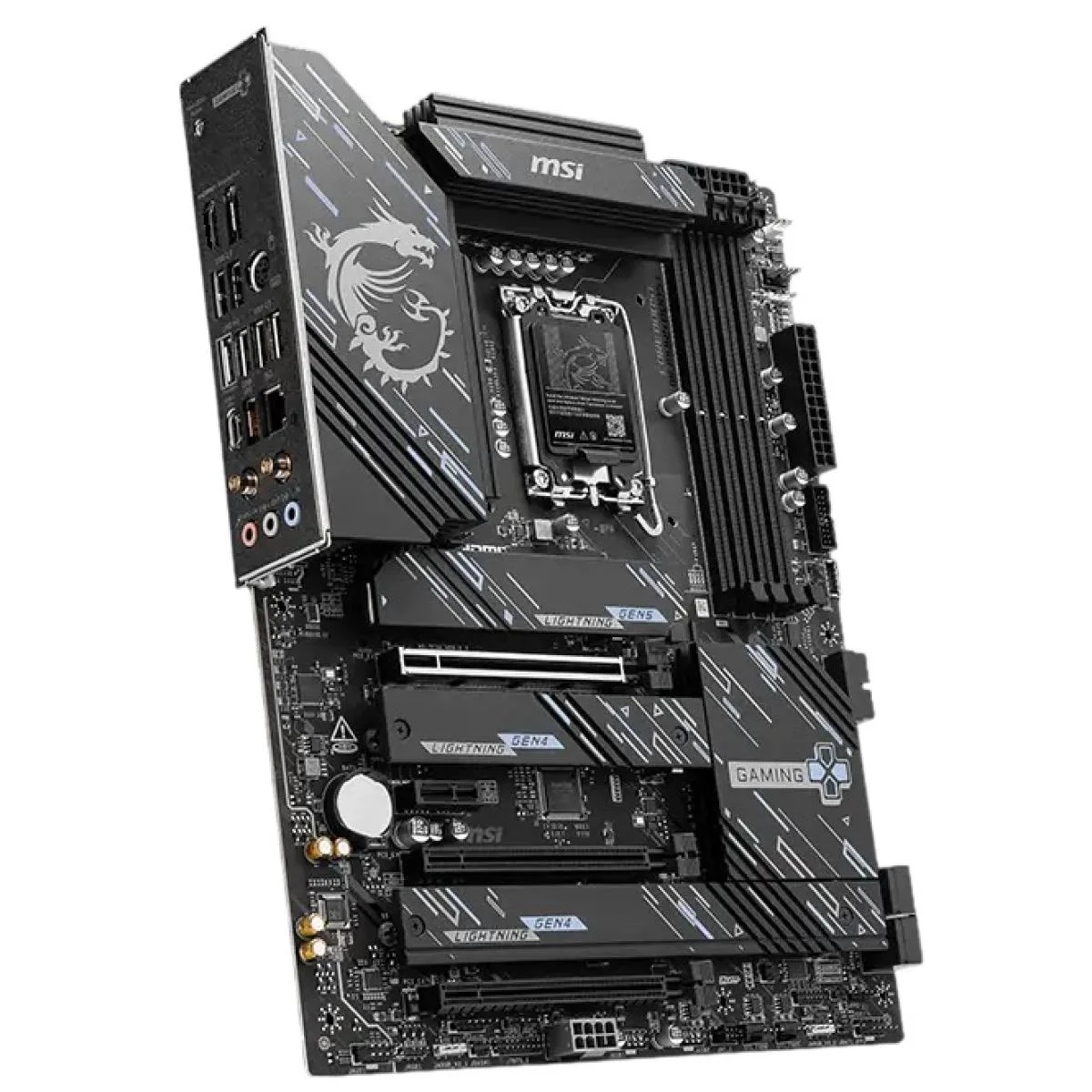 لوحة أم ألعاب MSI ATX بمقبس LGA 1851 وذاكرة DDR5 وPCIe 5.0 وWi-Fi 6E Z890 GAMING PLUS WIFI - Image 2