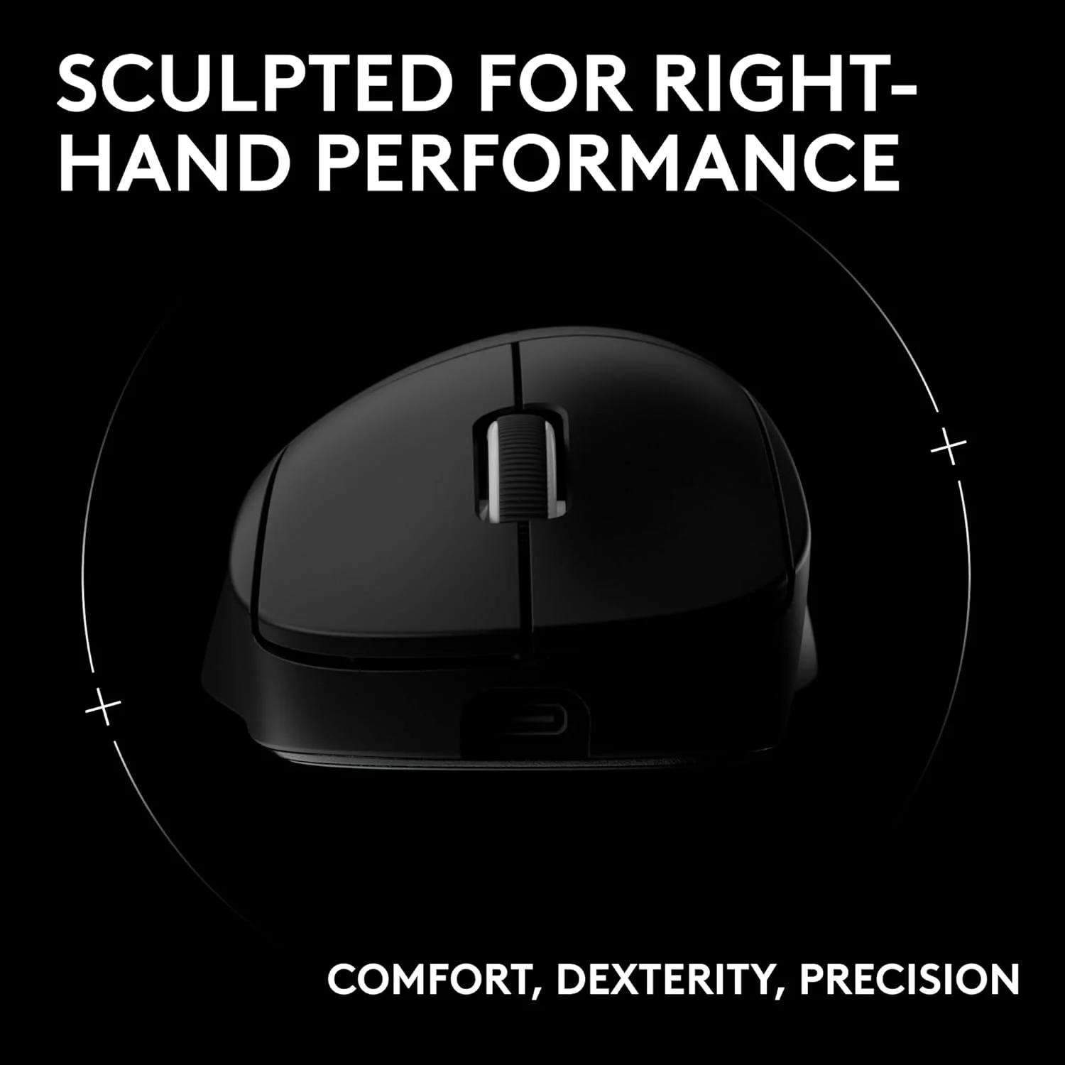 ماوس ألعاب لاسلكي مع بطارية تدوم حتى 95 ساعة Logitech PRO X Superlight 2 DEX Lightspeed - Image 3